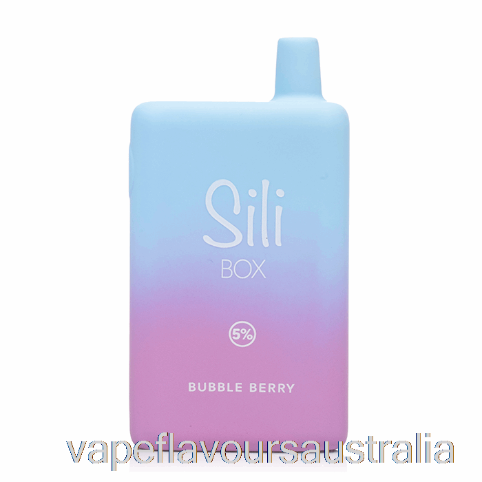 Vape Flavours Australia Sili Box 6000 Disposable Bubble Berry